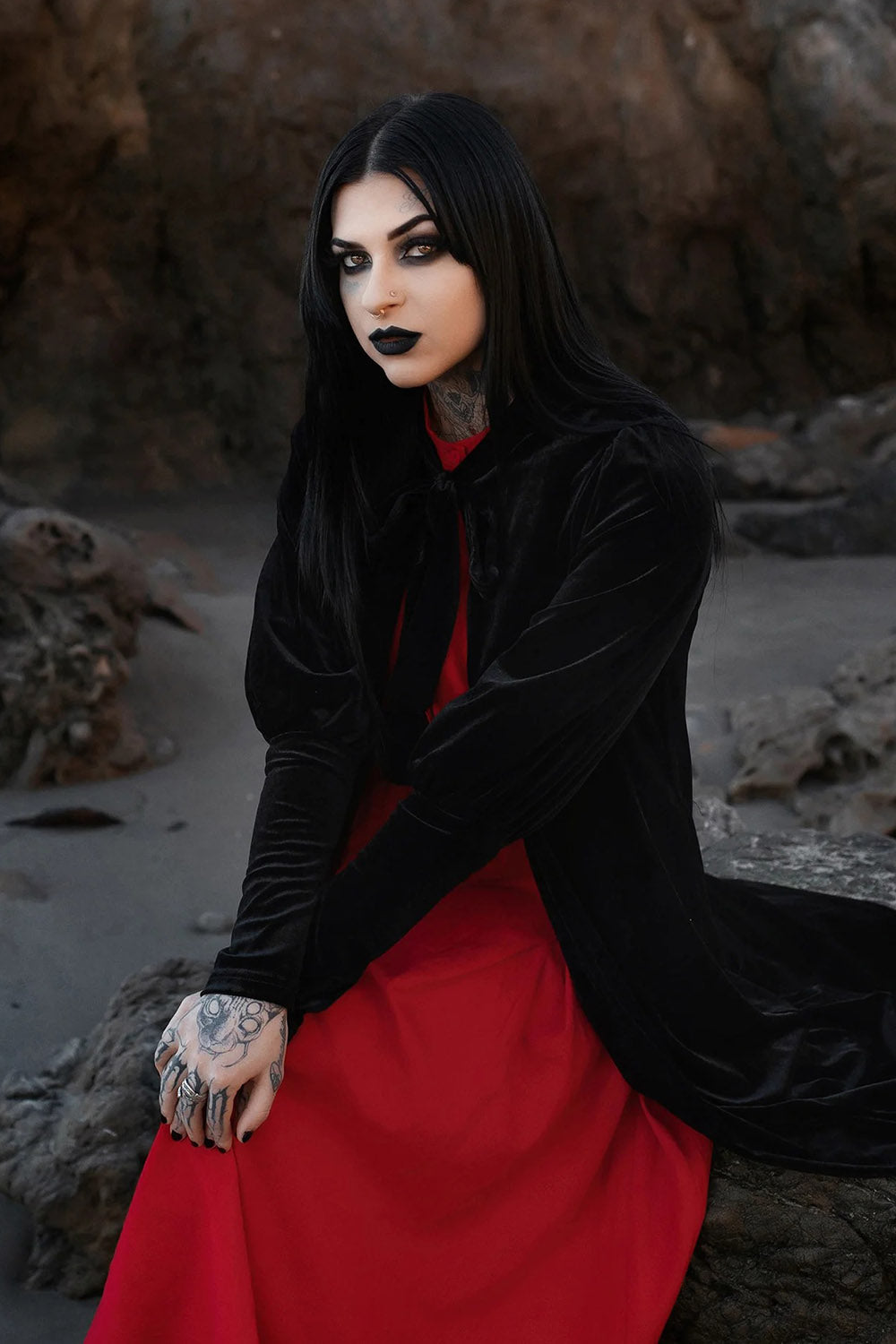 Morticia Duster [BLACK]
