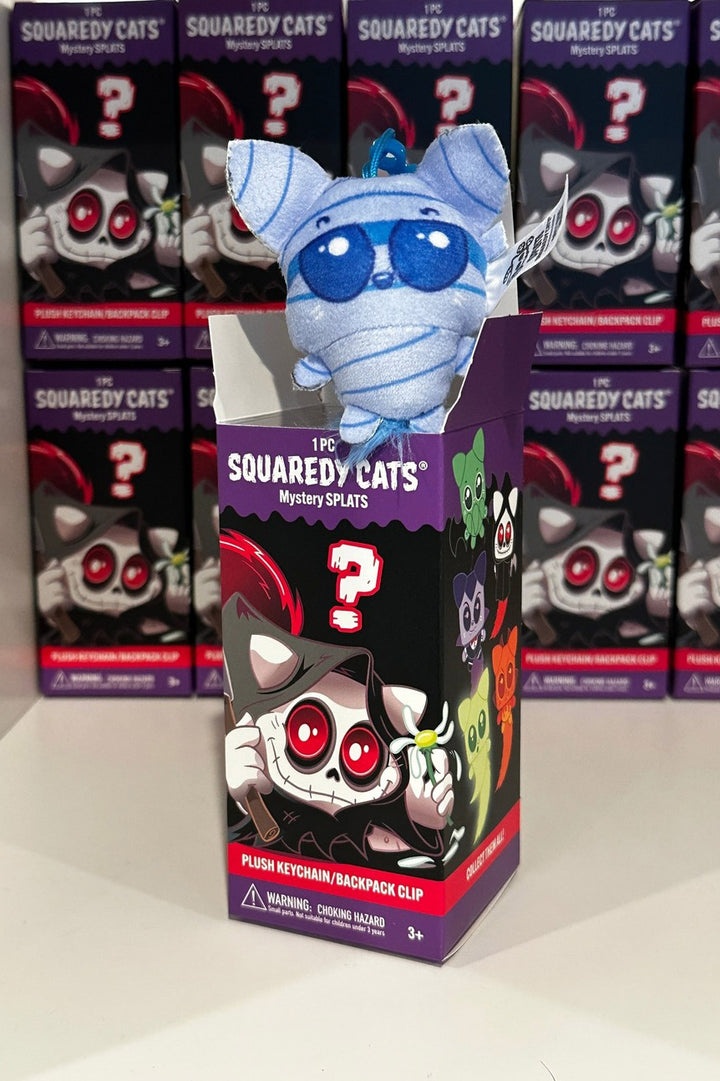 mummy cat kitten cat plushie keychain