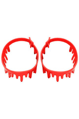 womens bloody drip mary jane platforms 