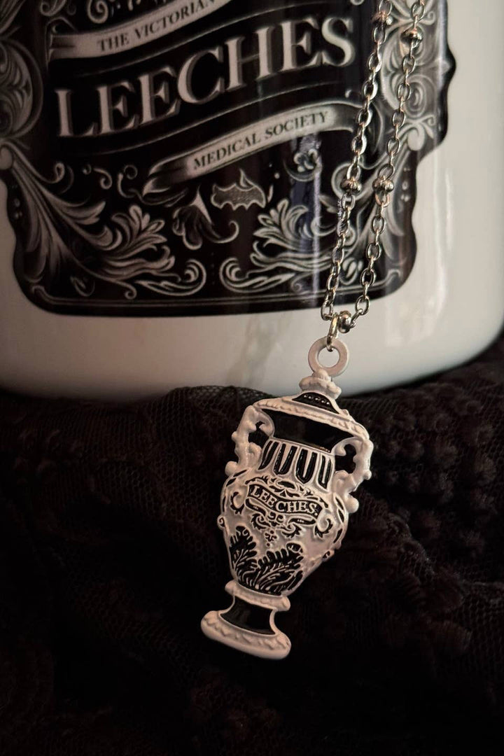 victorian gothic weird girl necklace by seance 