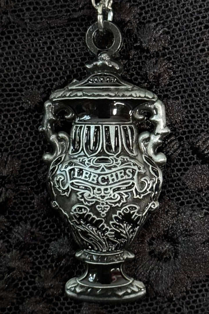 leech jar necklace