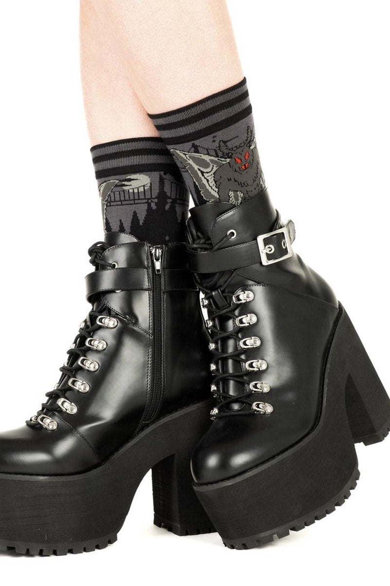 novelty mothman socks