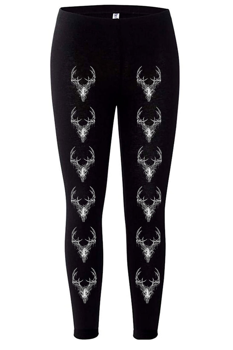 deer skull leggings for women