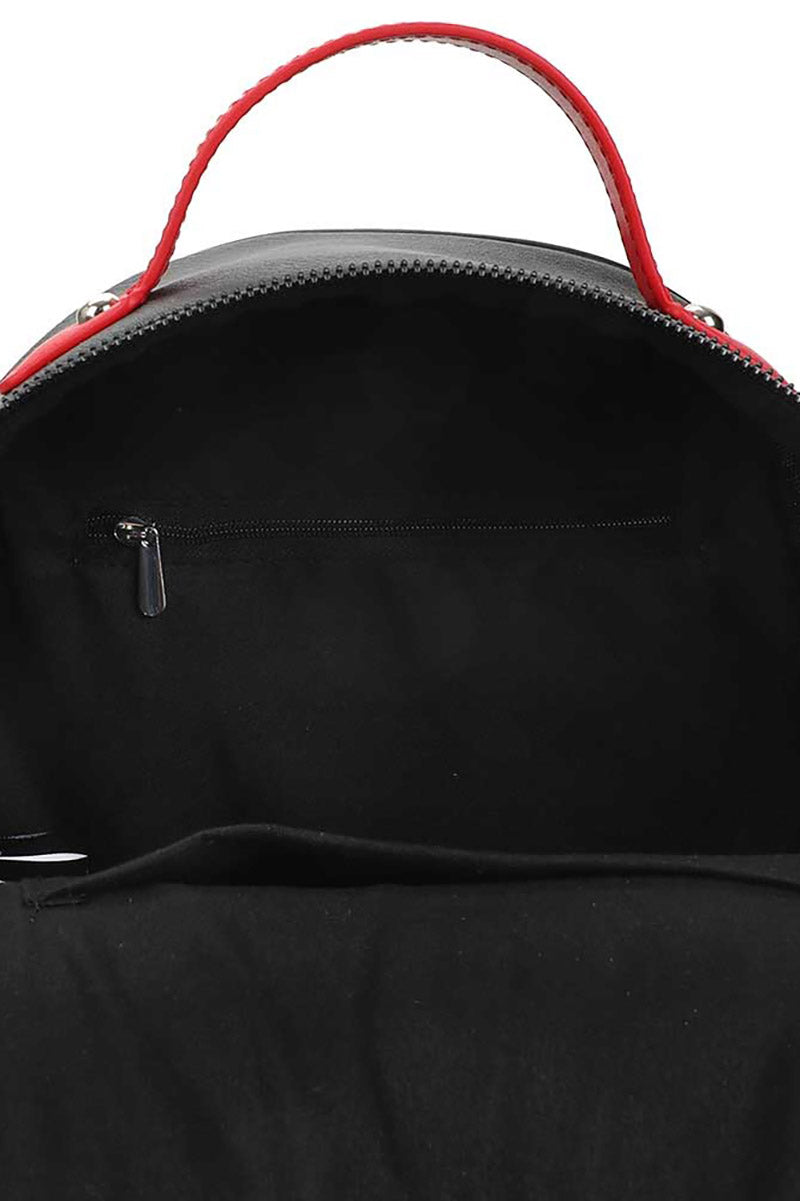 gothic backpack with inner compartment