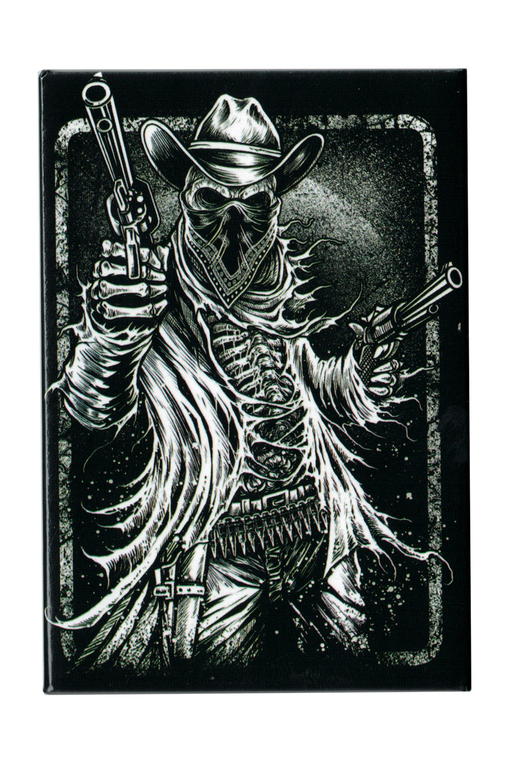 gothic cowboy magnet