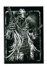 gothic cowboy magnet