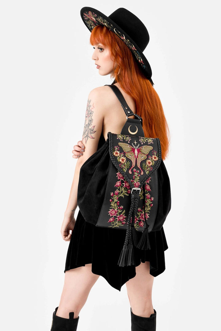 medieval goth backpack 