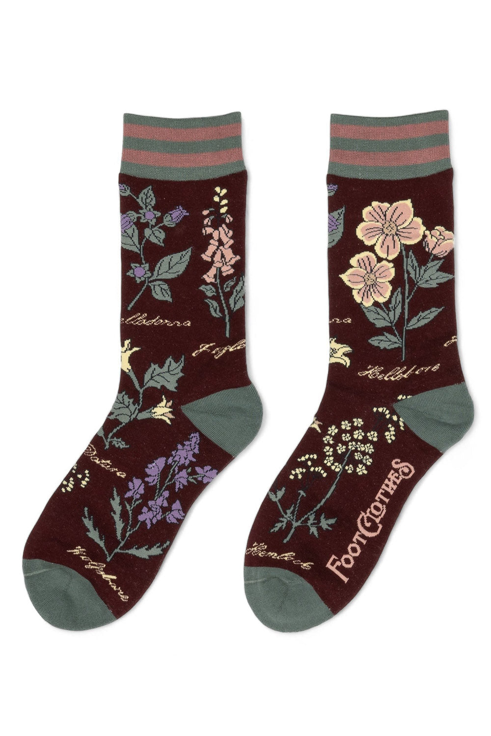 vintage goth cottagecore socks