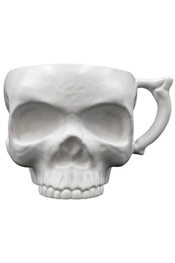Anatomical Skull Mega Mug [WHITE]