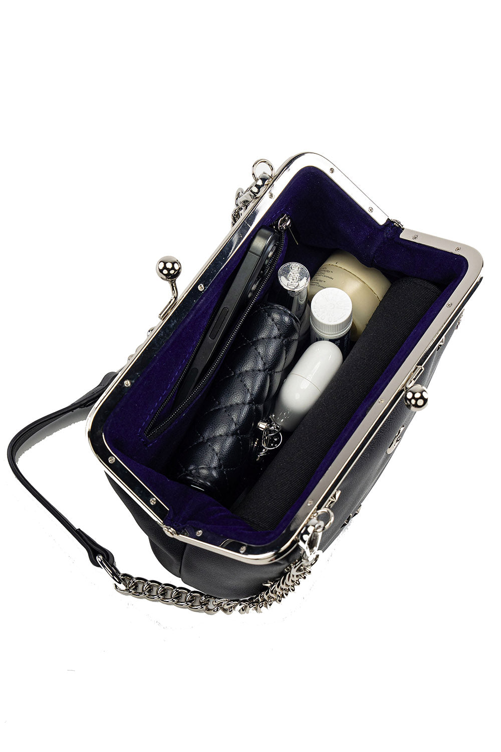 moon and star chain strap purse