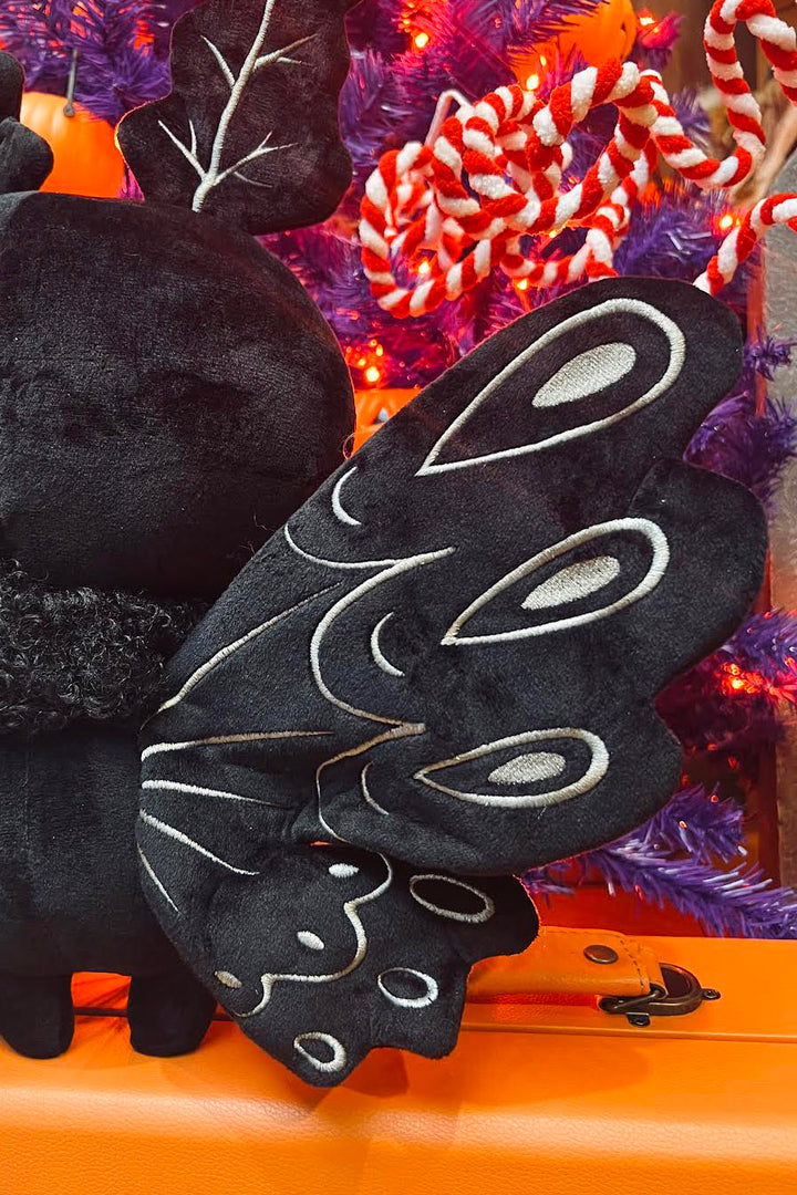 embroidered mothman plushie toy