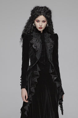 Vampire Goth Velvet Coat