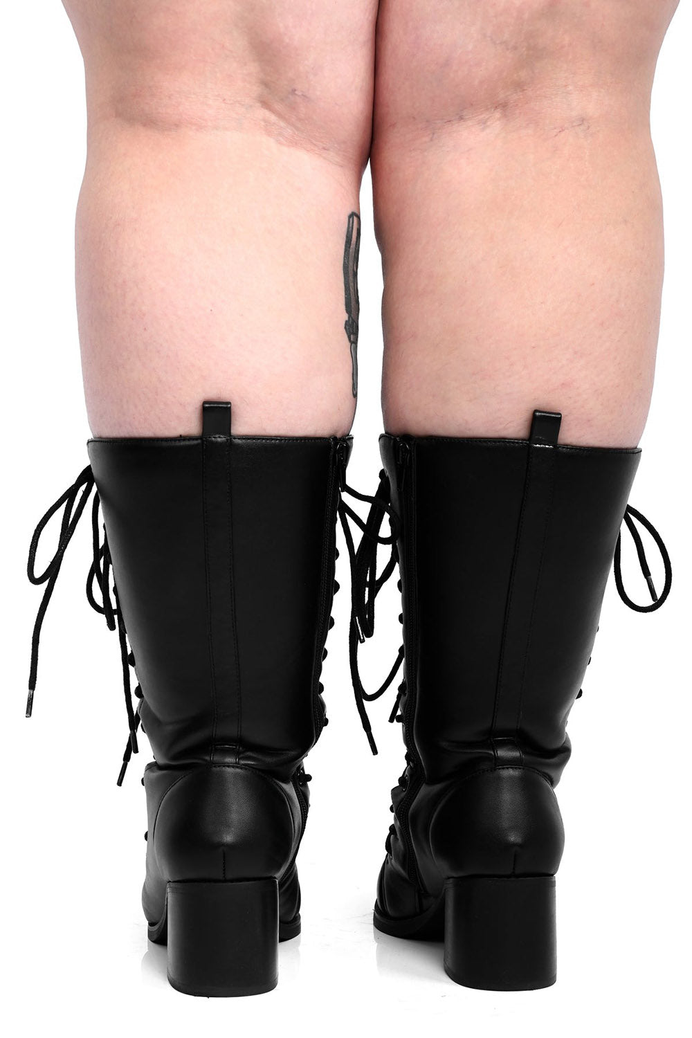 womens victorian goth boots with corset lacing