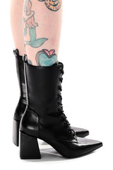 goth wicked witch boots