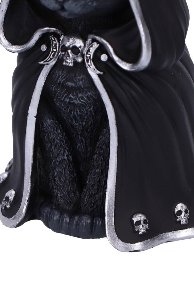 goth halloween statue