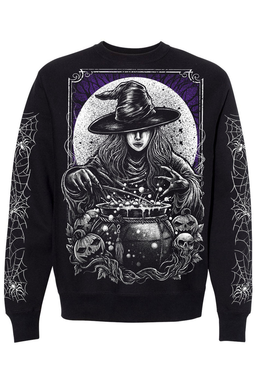 goth witch sweater