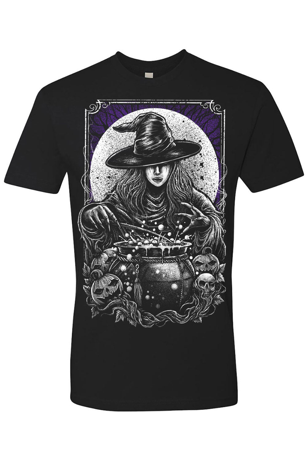 witch cauldron short sleeve shirt