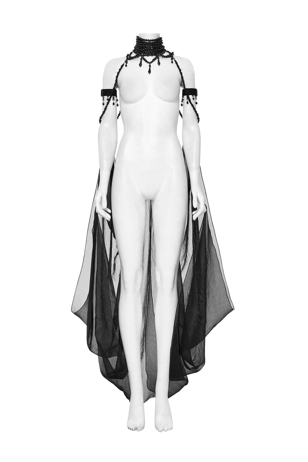 womens harness cape by punk rave 