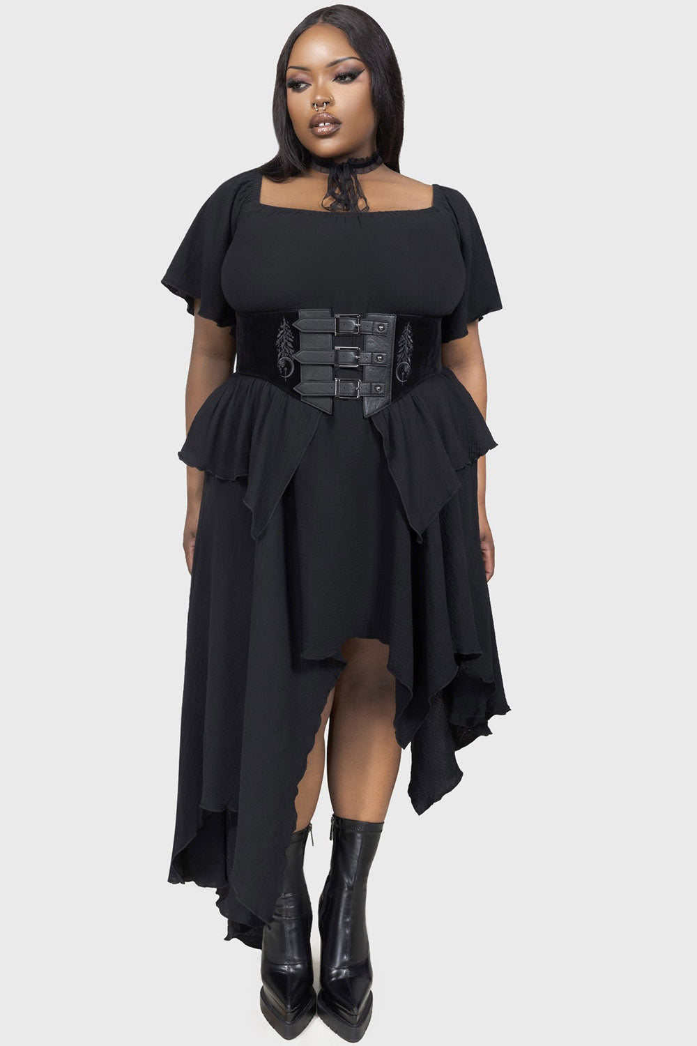 whimsigoth corset waist cincher by killstar