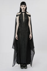 plus size leg slit dress