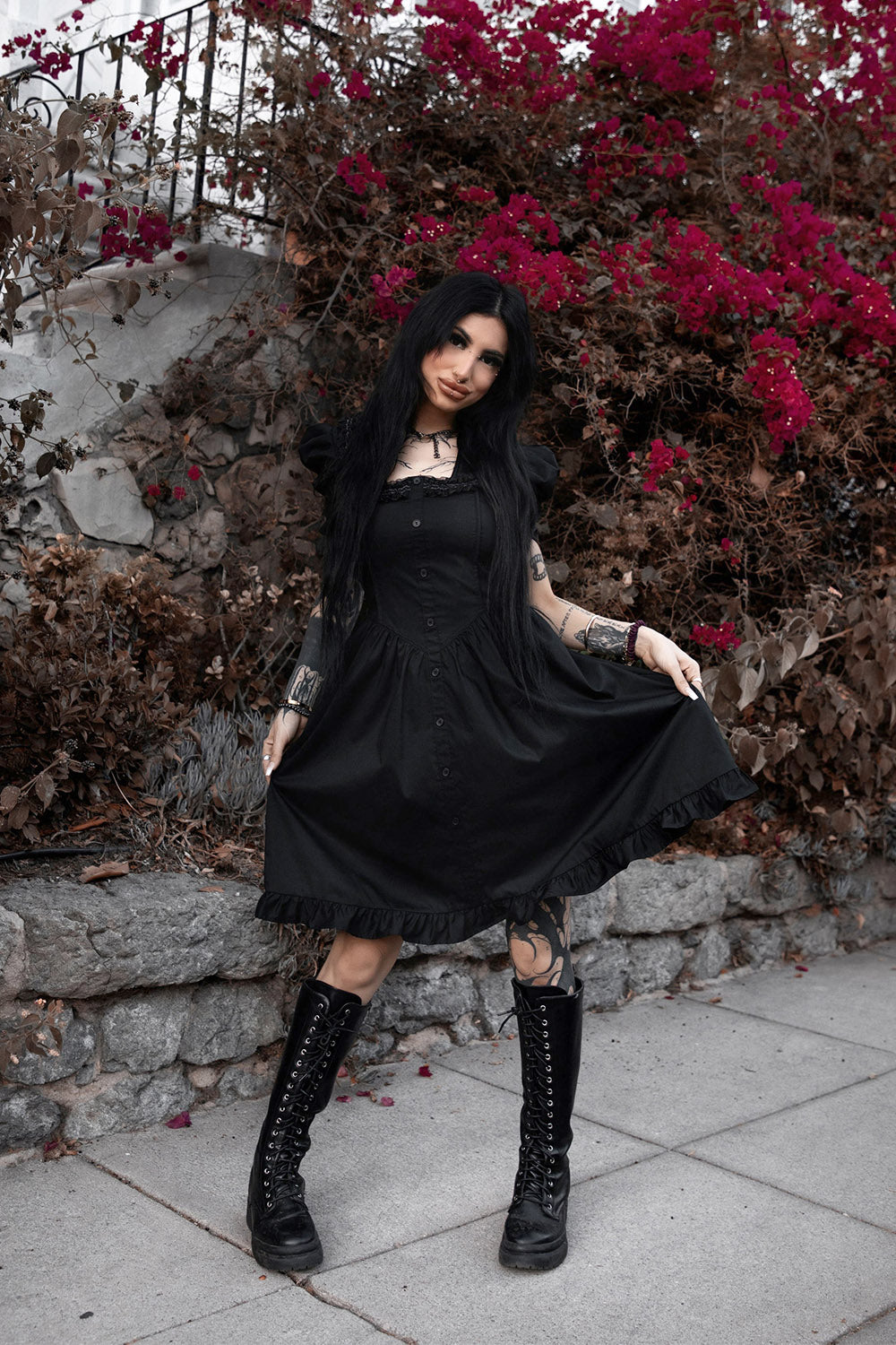 dark princesscore dress