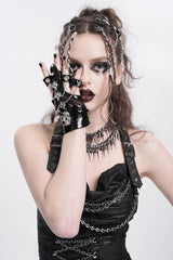 Wraith Spiked Skull Glove