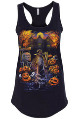 womens salem witch tank top