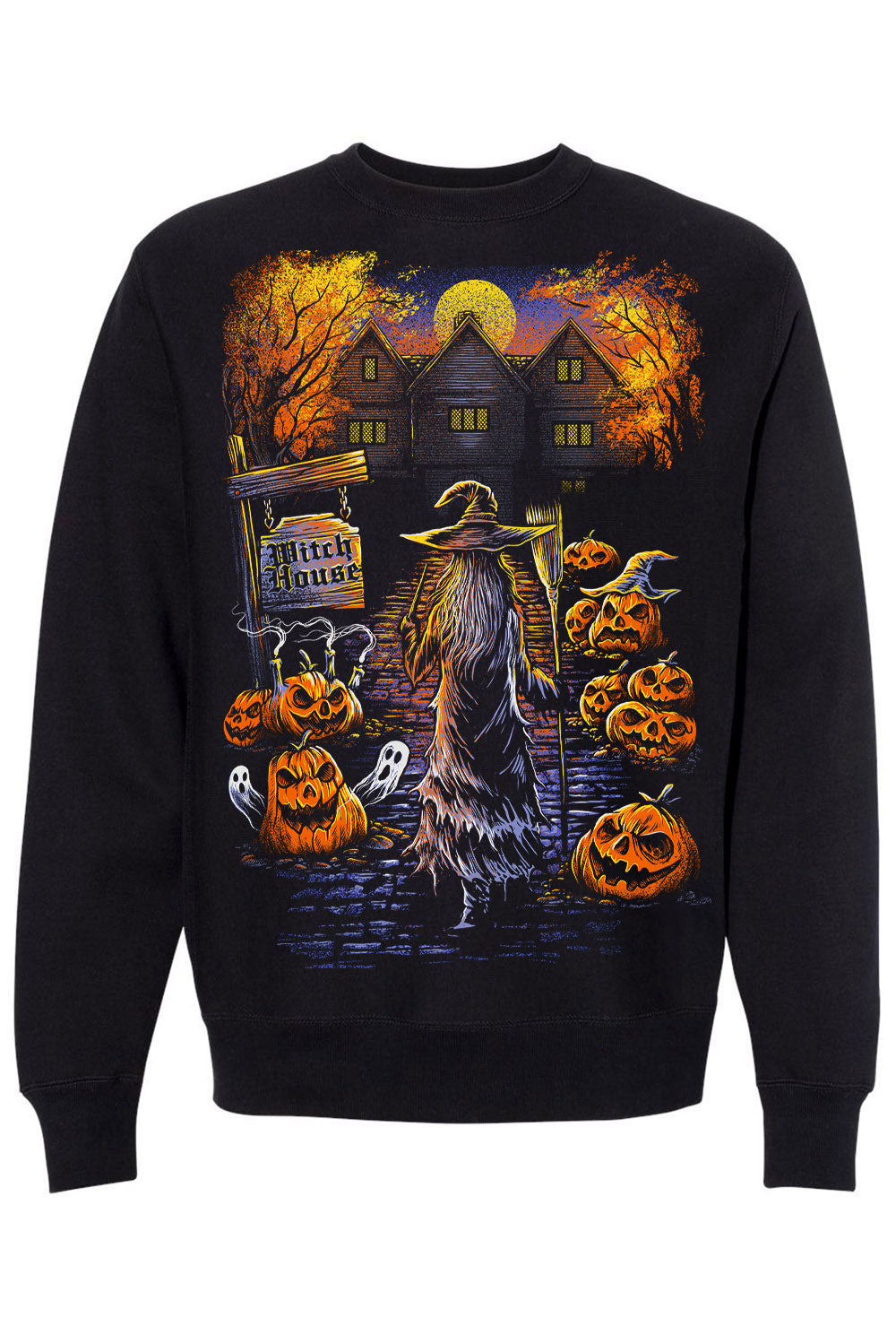 salem witch house sweater