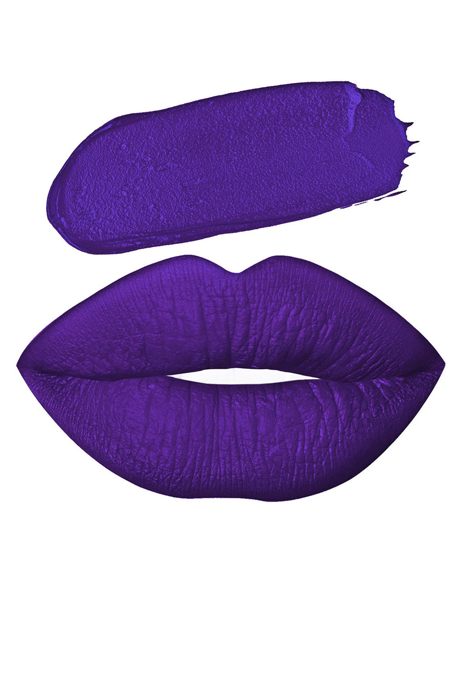 dark rich purple lipstick