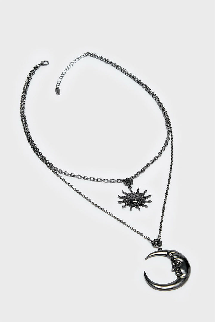 hippie goth necklace