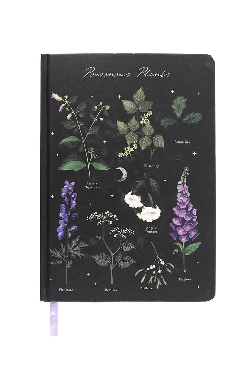 gothic witchy dark cottagecore notebook