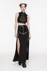 Punk Apothecary Slit Maxi Skirt