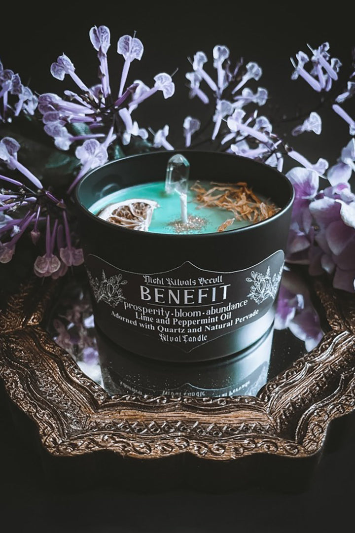 mystical witch candles