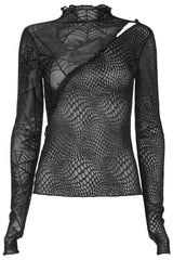 Macabre Mesh Top
