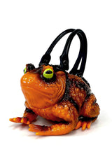 orange toad purse