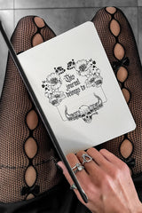 occult gothic notebook by killstar