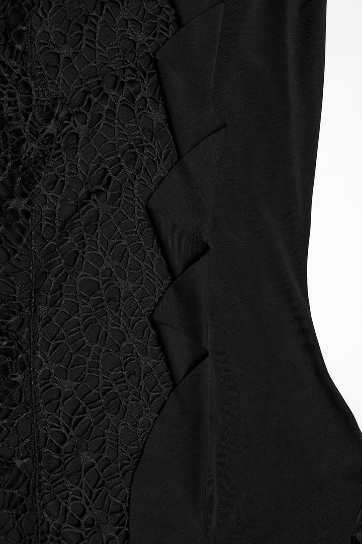 fishnet goth dress