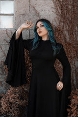 plus size goth dress