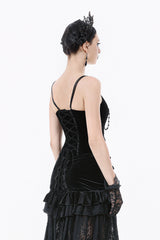 lace-up corset top