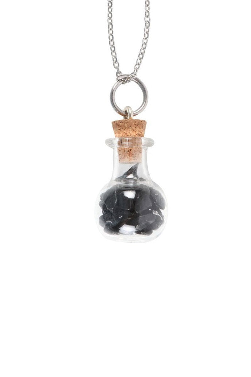 witchy potion bottle necklace