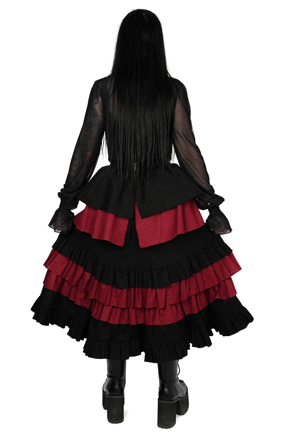 victorian customizable skirt with tunneling  by foxblood