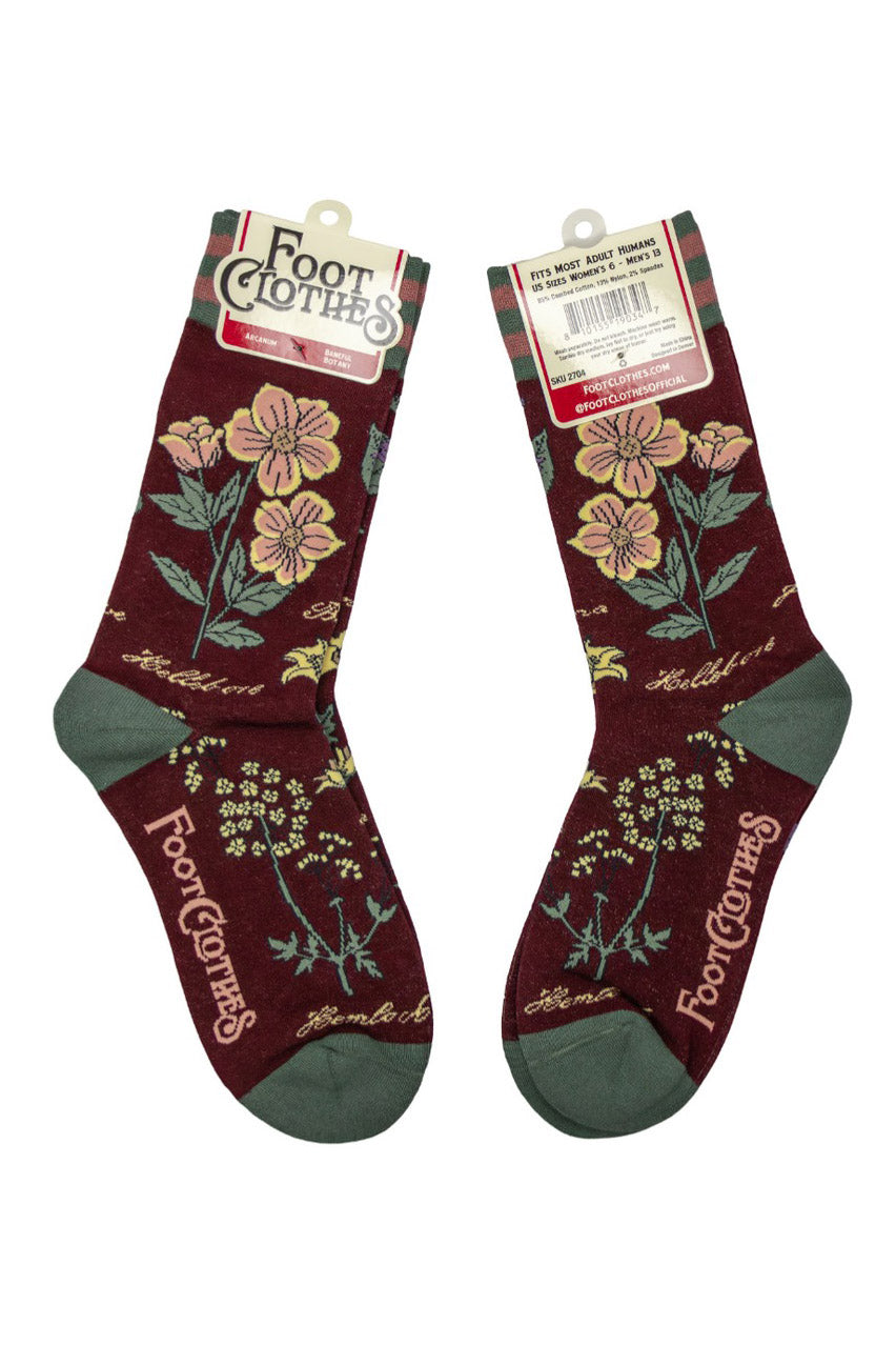 autumn witch socks