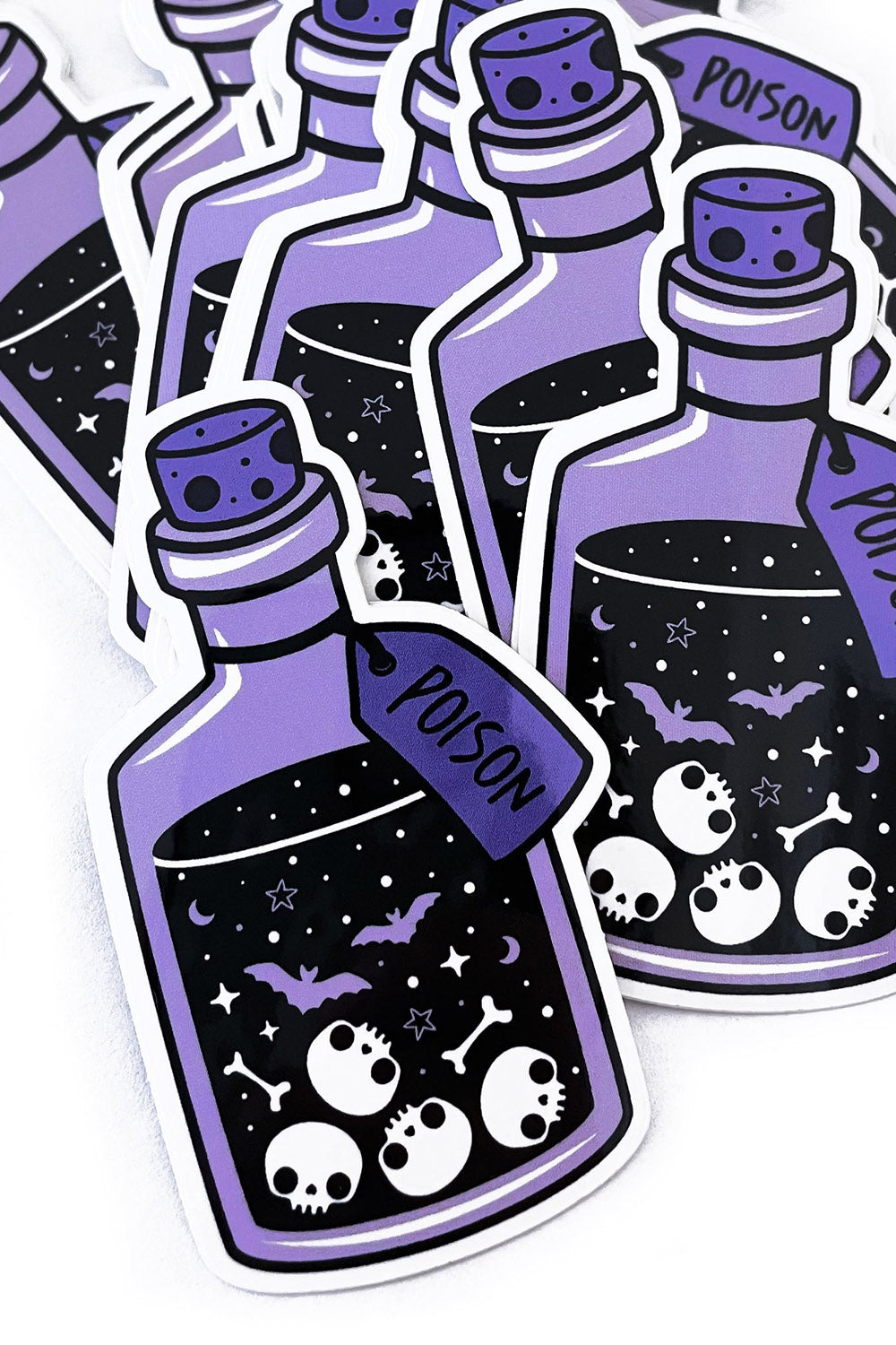 Poison Bottle Sticker