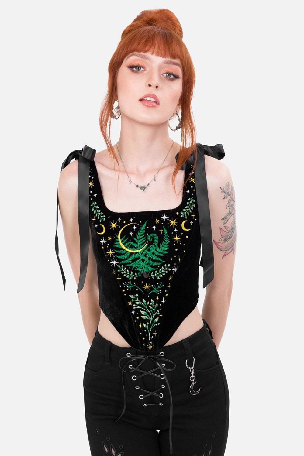 forest witch corset