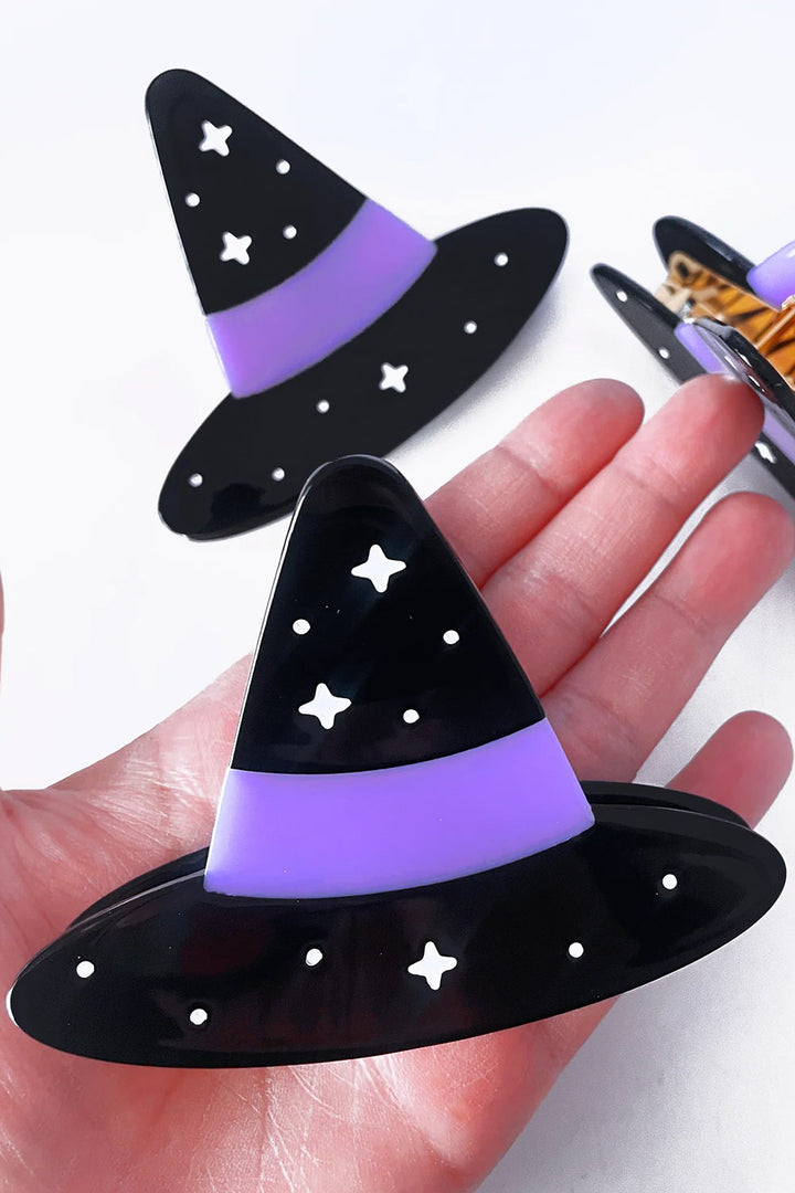 witch-hat shaped hair clip