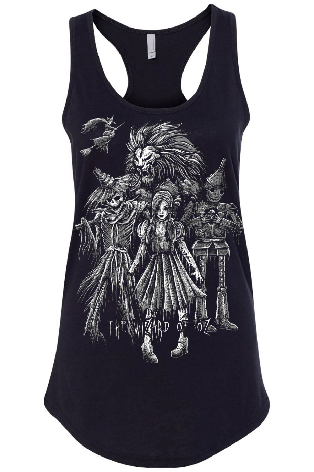 emo gothic wizard of oz tank top