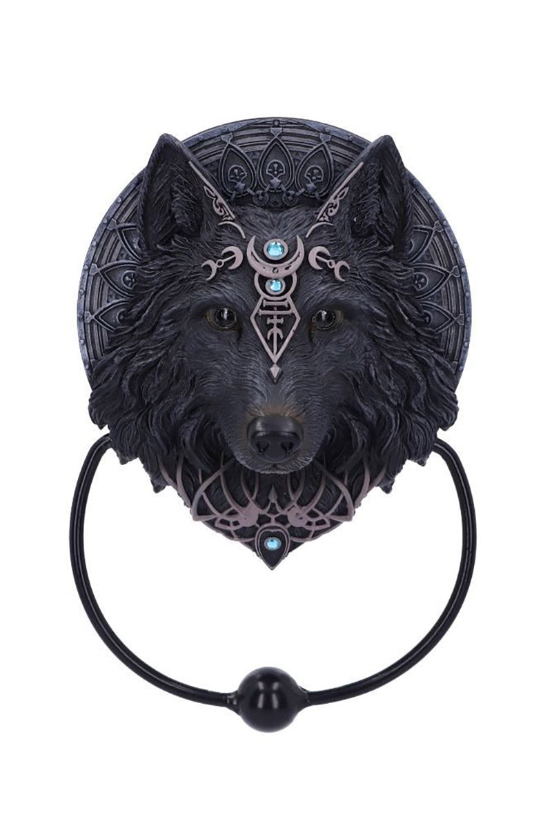 Aldaba de luna de lobo