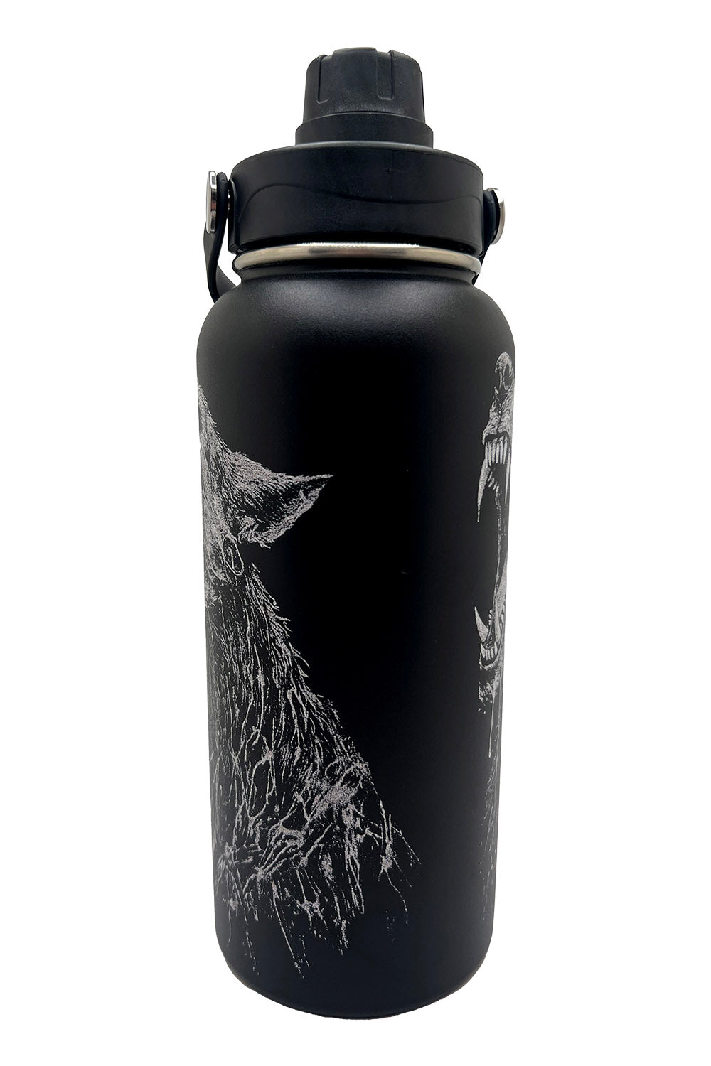 stainless steel werewolf water bottle