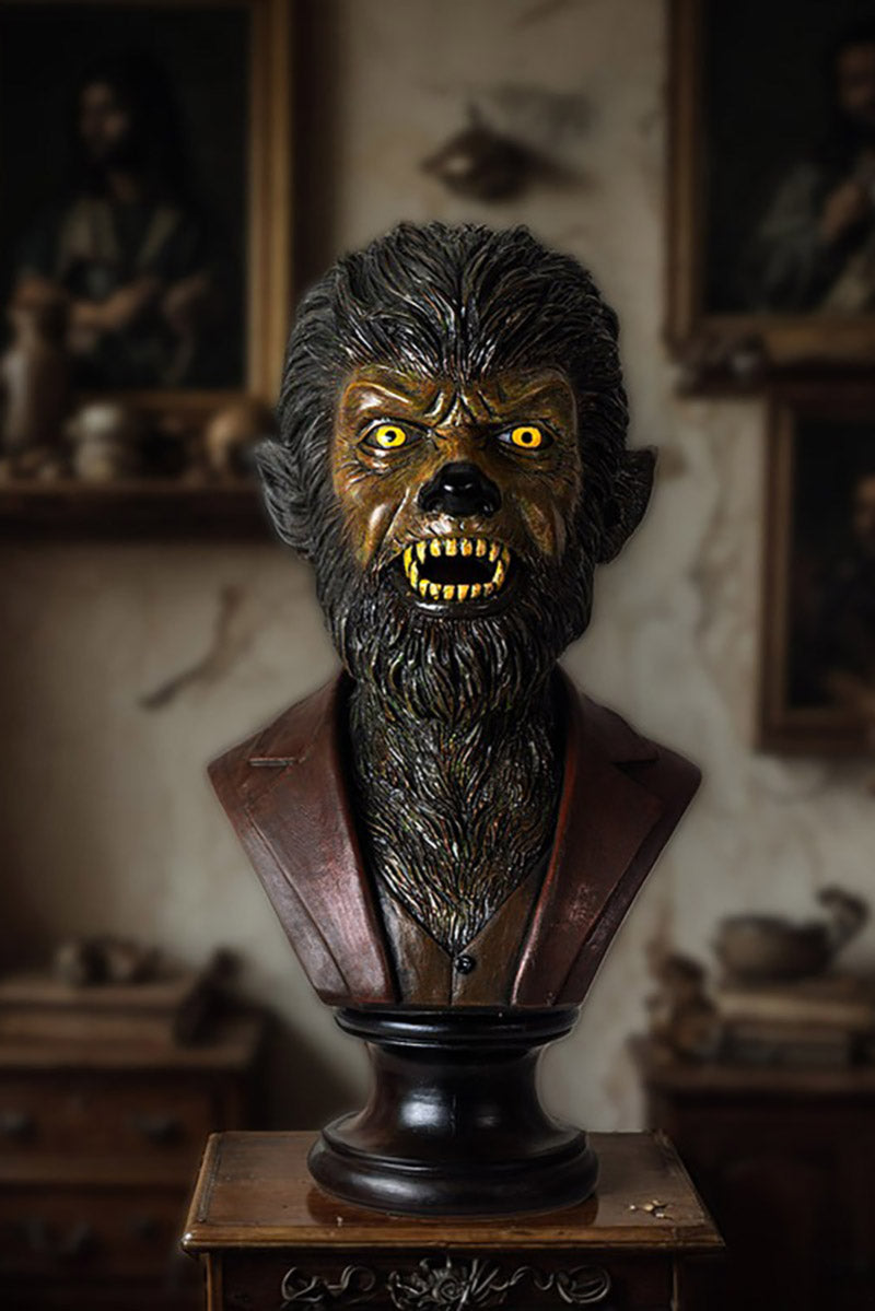 rockabilly werewolf wollfman bust