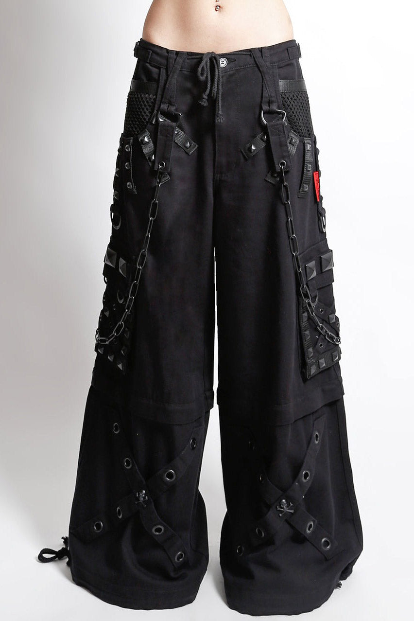studded punk tripp NYC baggy cargo pants for women